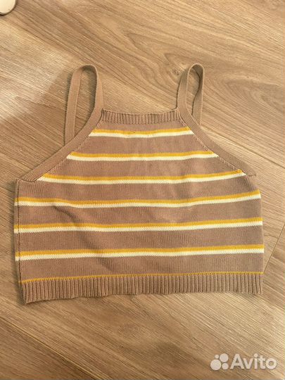 Вязаный топ