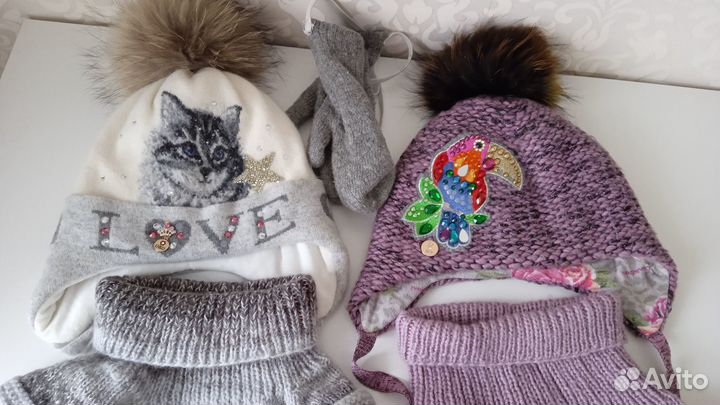 Зимние шапки Dan&Dani 52-54 р-р