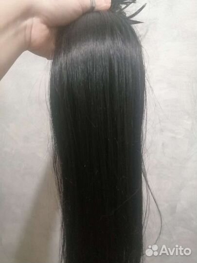 Волосы для наращивания 60 см бу