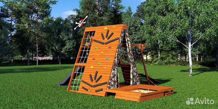 Детская площадка без заноз