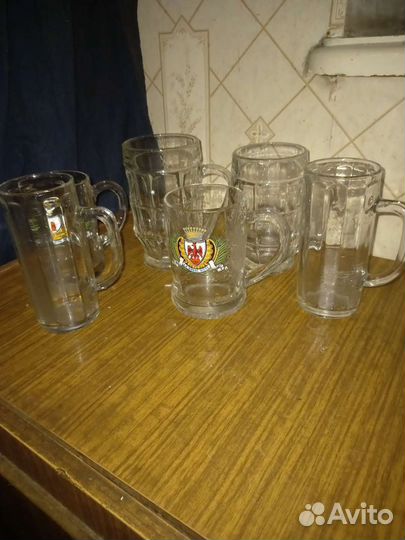 Бокалы пивные