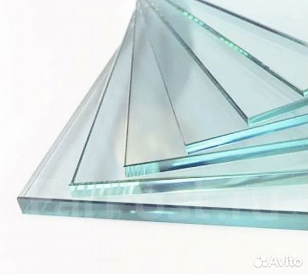 Стекло витринное 600/200 мм с обраб. краями