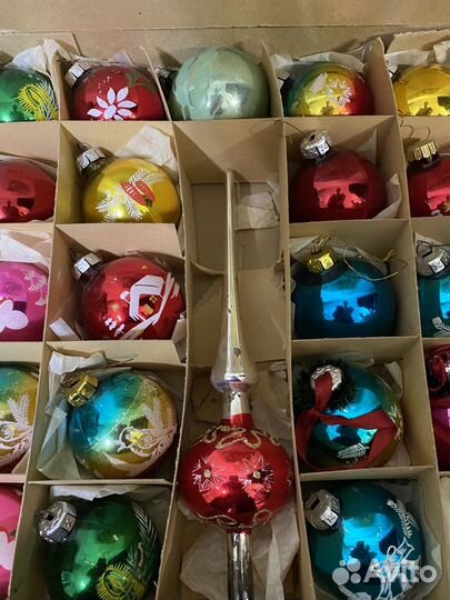 Елочные игрушки гдр