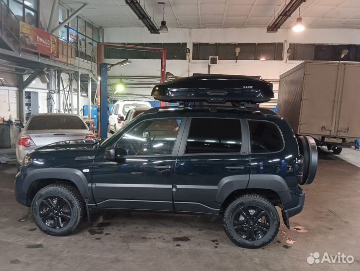 Багажник бокс на крышу niva chevrolet нива тревел