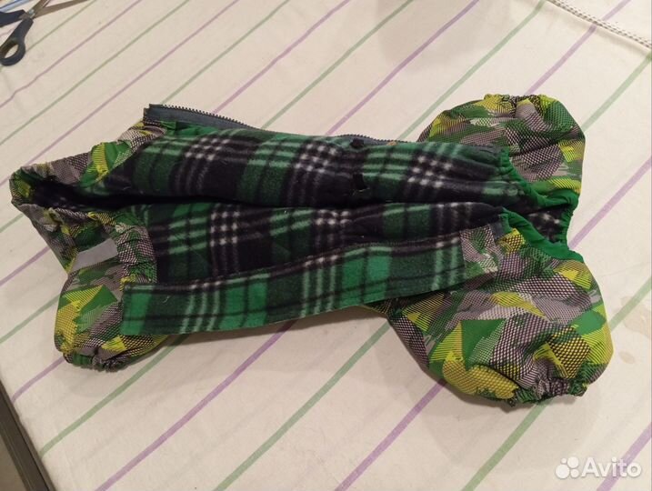 Зимний комбинезон б/у для собаки