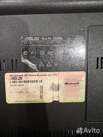 Нетбук asus eee pc