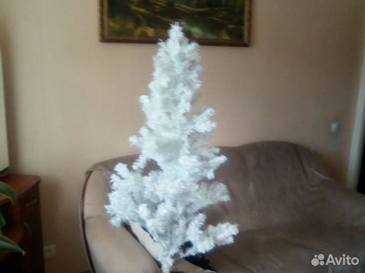 Елка искусственная заснеженная 1.50 без ножки