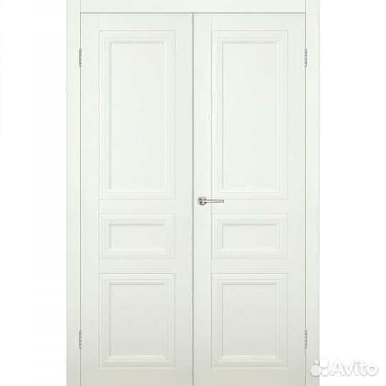 Двери межкомнатные белые