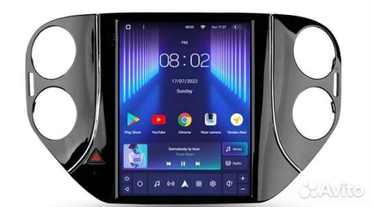 Штатная магнитола VW Tiguan 1 Tesla