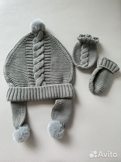 Комплект шапка варежки Mayoral