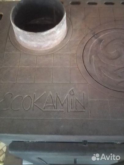 Печь - камин б/у 