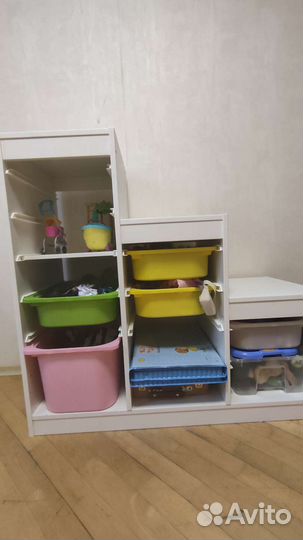 Стеллаж IKEA белый
