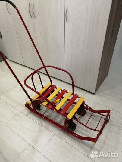 Санки Ника 6 колёс бу