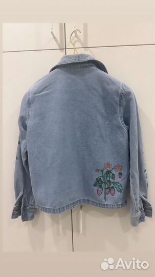 Джинсовая куртка для девочки
