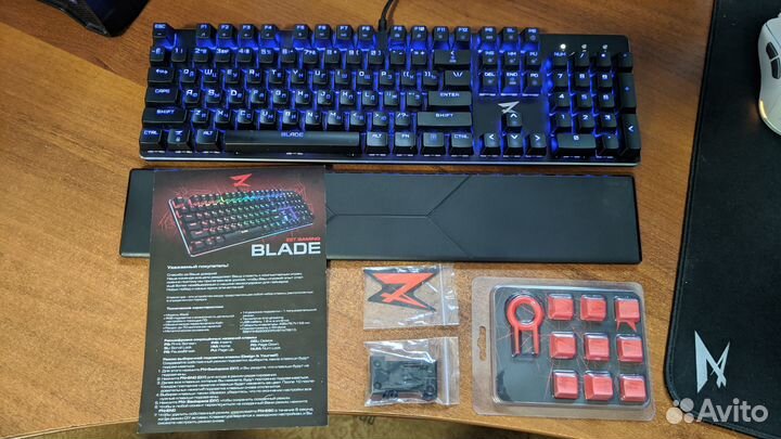 Механическая клавиатура ZET gaming Blade