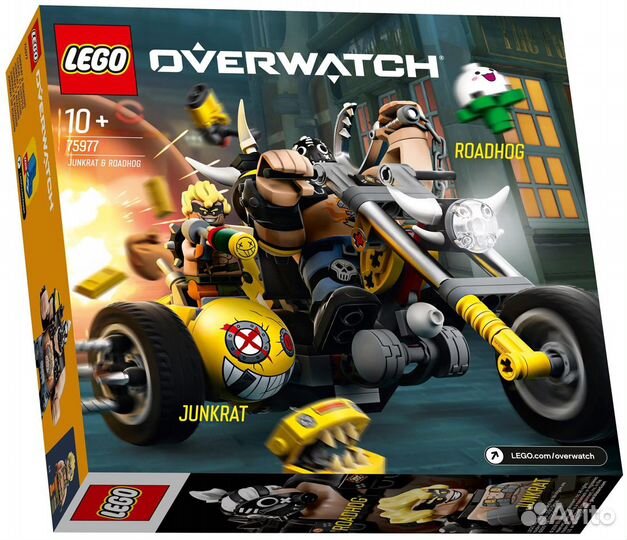 Lego Overwatch 75977 Крысавчик и Турбосвин