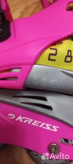 Роликовые коньки детские раздвижные