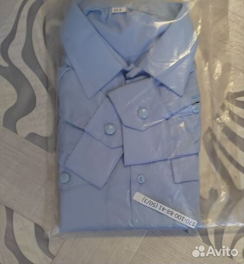 Рубашка полиция голубая 50/3