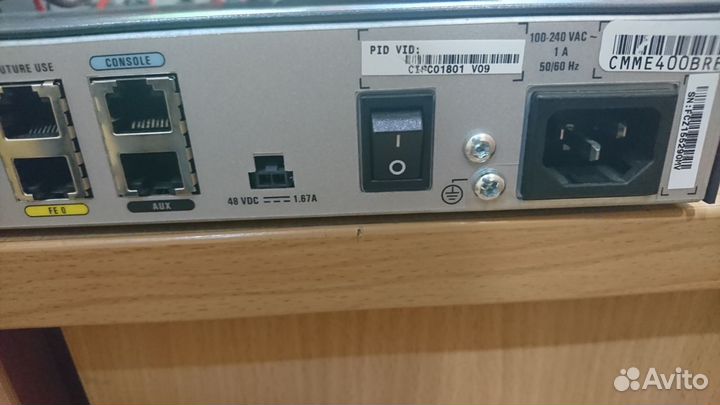 Маршрутизатор Cisco 1801