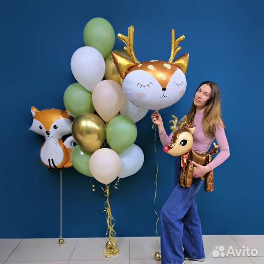 Воздушные шары и гелиевые шары на День рождения