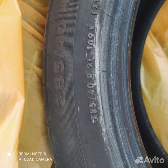Continental ContiSportContact 285/40 R21