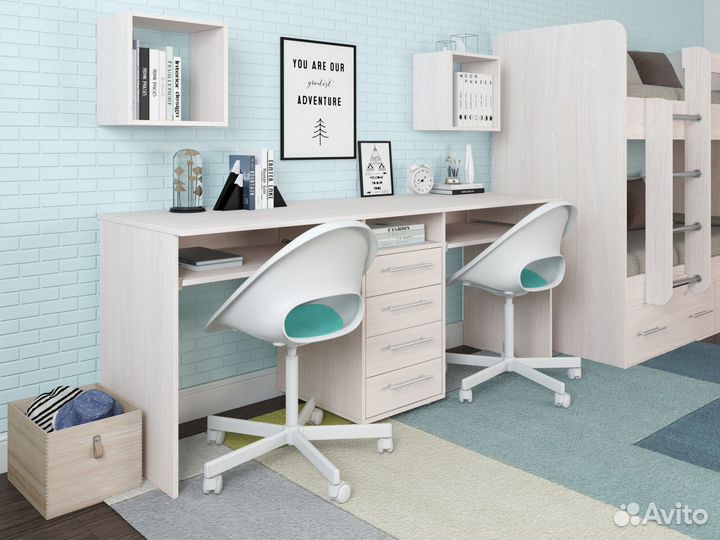Письменный стол для двоих
