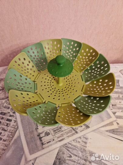 Пароварка складная новая