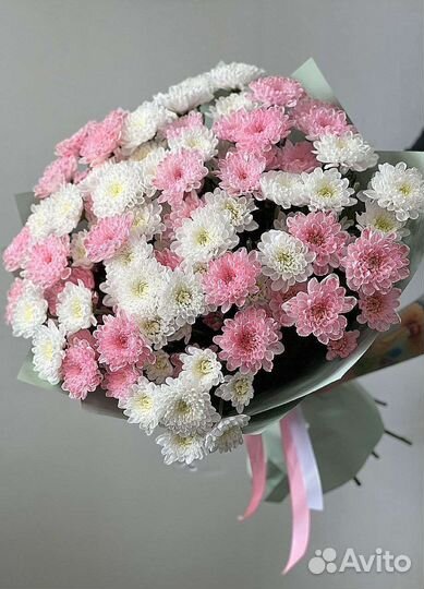 Букет из хризантем