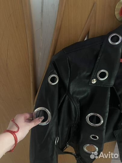 Куртка из экокожи shein