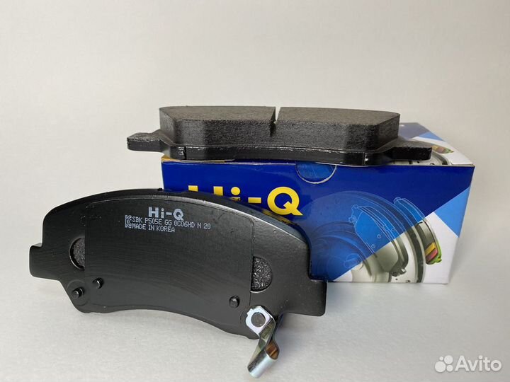 Колодки тормозные передние Солярис Рио