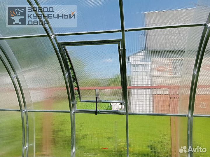 Теплица оцинкованнаяТеплица усиленная 3 на 6