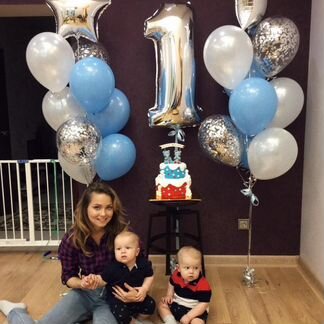 Воздушные шары, есть срочная доставка, оформление