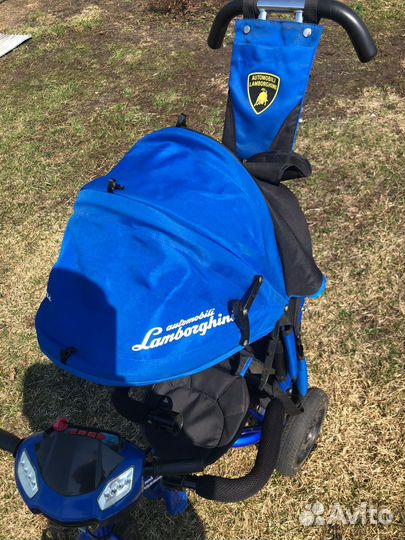 Велосипед трехколесный lamborghini