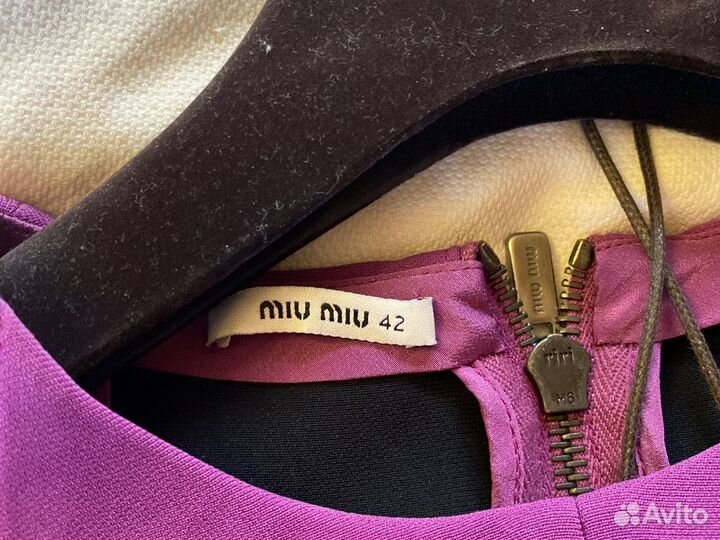 Платье miu miu