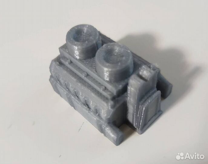 Модель двигателя танка Тигр Пантера