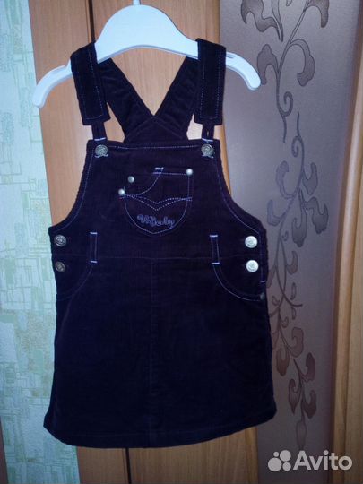 Сарафан вельветовый