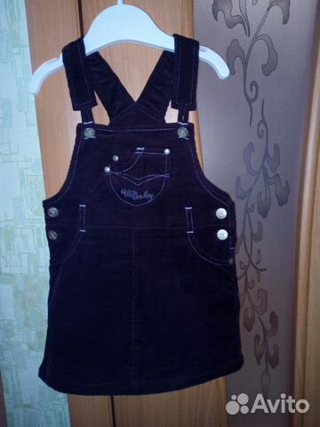 Сарафан вельветовый