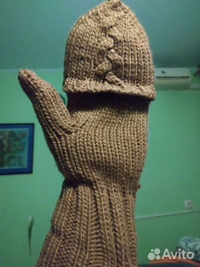 Перчатки митенки