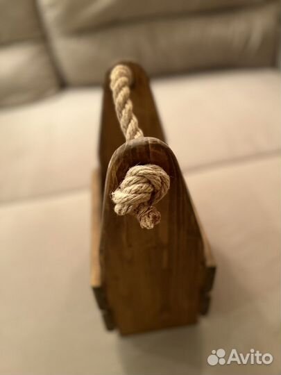 Корзина - ящик - подставка для вина/водки