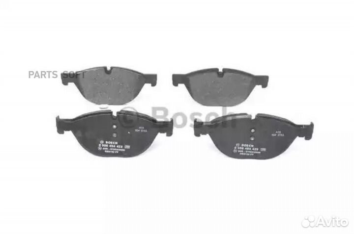 Bosch 0986494429 К-т дисков. тормоз. колодок