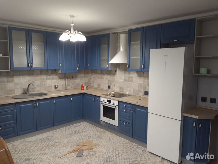 Сборка кухни. Замена столешницы