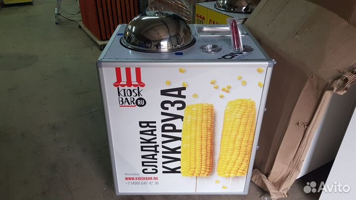 Аппарат тележка для продажи вареной кукурузы