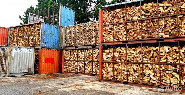 Крупноколотые дрова