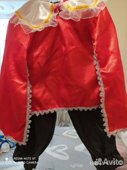 Новогодний костюм мушкетера