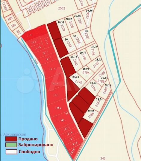 Участок 29,2 сот. (ИЖС)