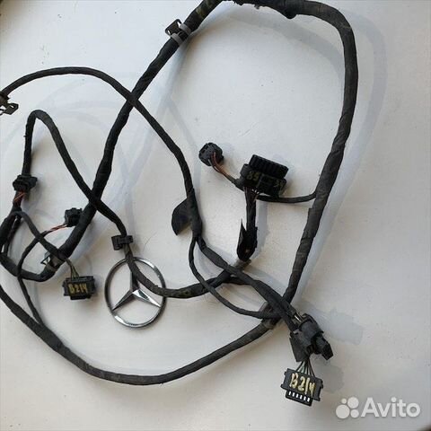 Проводка заднего бампера Мерседес w166 gl