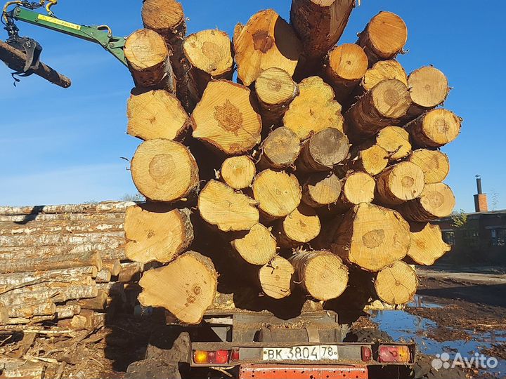 Лес кругляк на дрова
