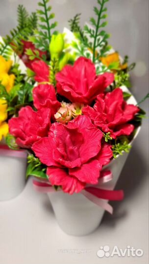 Букет из мыла воспитателю,учителю