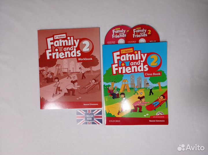 Family and friends 2/комплект (WB,CB,CD) новый
