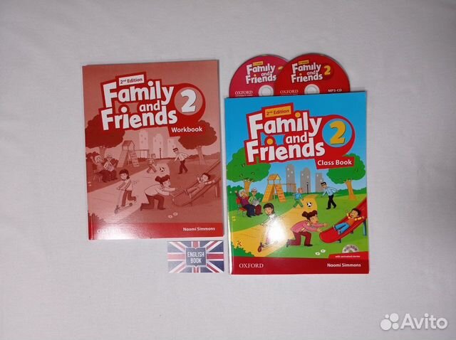 Family and friends 2/комплект (WB,CB,CD) новый